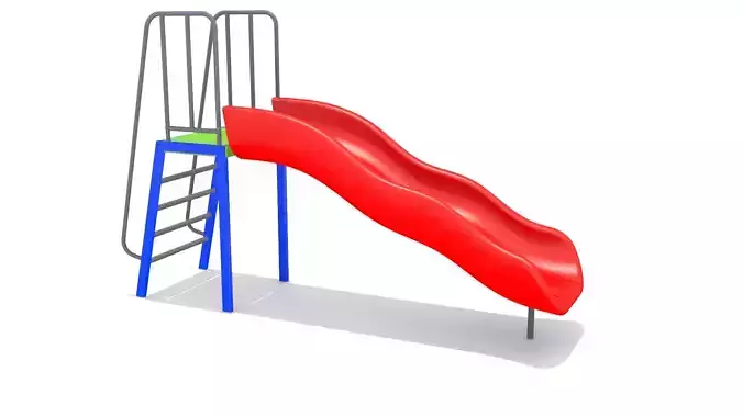 Mini Playground Free low-poly 3D model