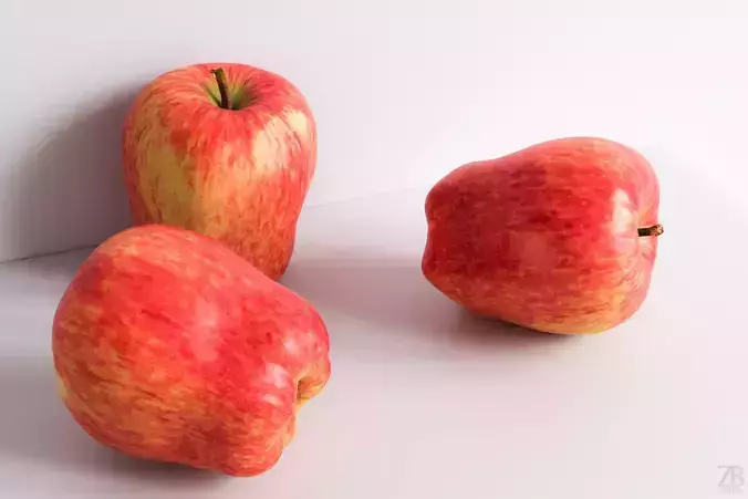 Apple 3D model