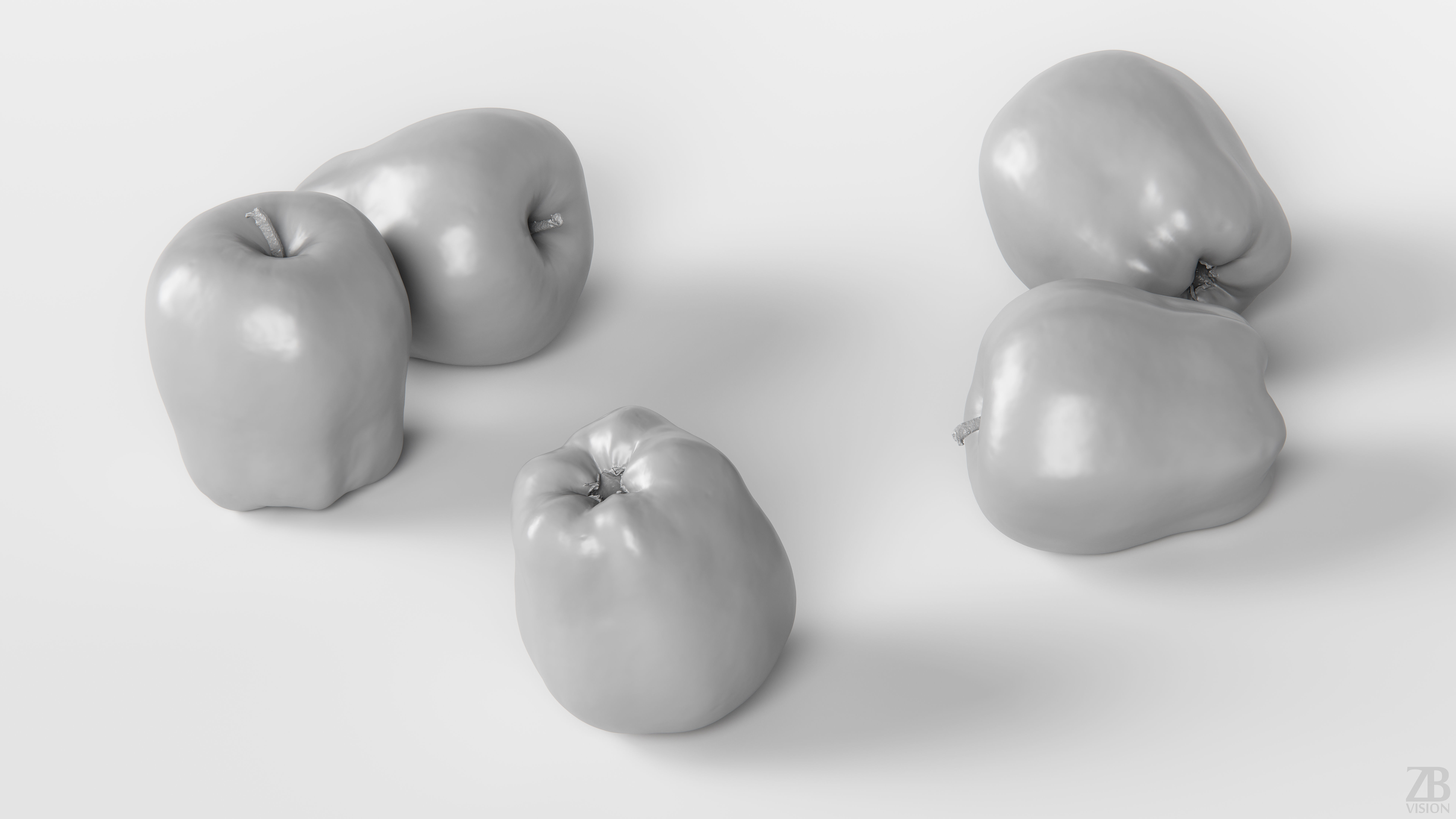 Apple 3D model_3