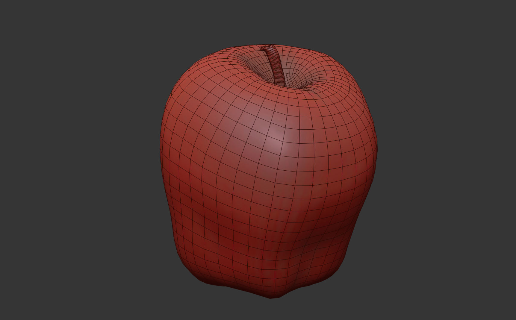 Apple 3D model_10