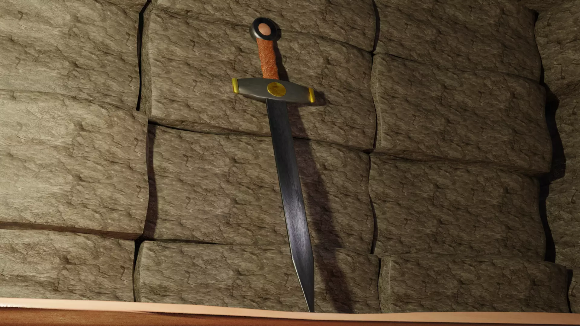 Sword Free low-poly 3D model