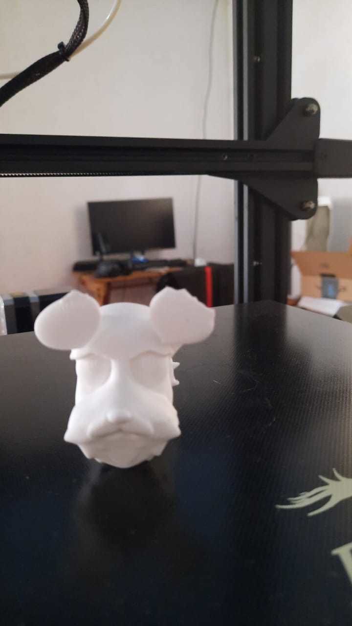 DOG KEYCHAIN SCHNAUZER 3D print model_3