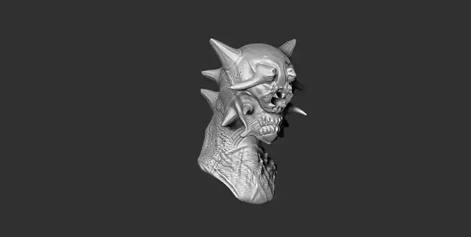 alien bust character 