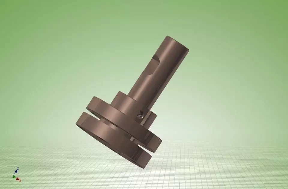 Slitting Saw Arbor Free 3D model