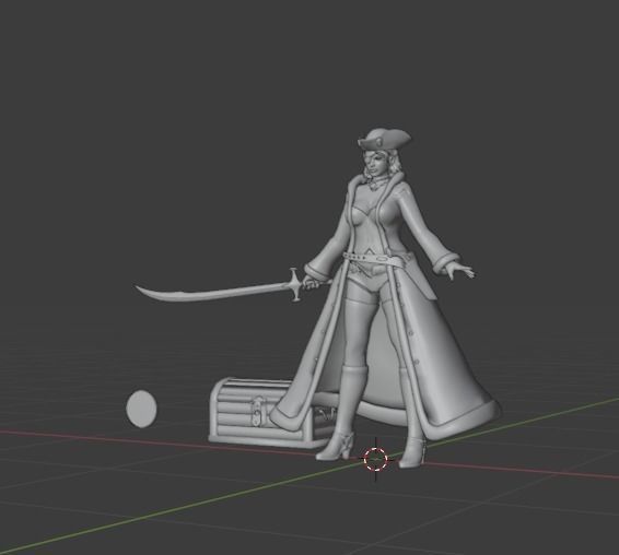 Pirate Queen 3D model_14