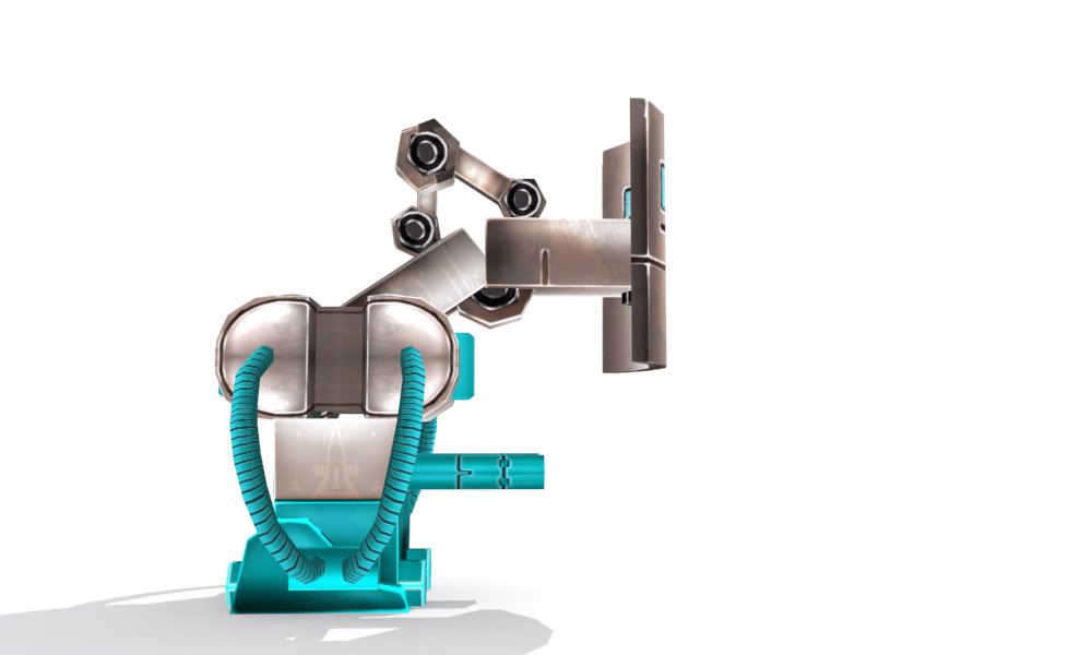 Future gunner collection Low-poly 3D model_38