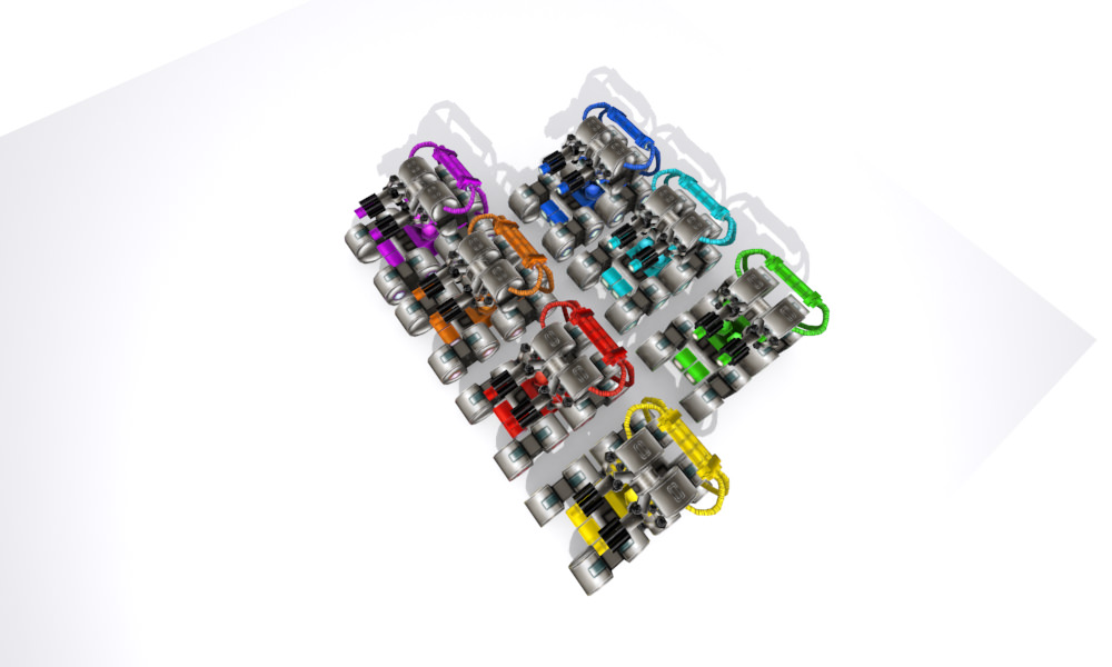 Future gunner collection Low-poly 3D model_27