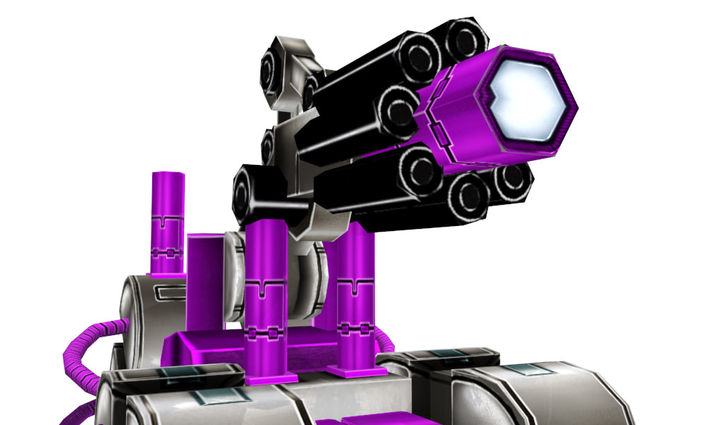 Future gunner collection Low-poly 3D model_18