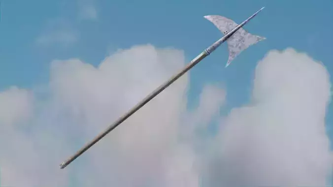 halberd medieval melee weapon