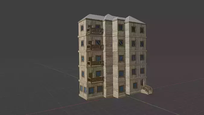 House Model 5 building