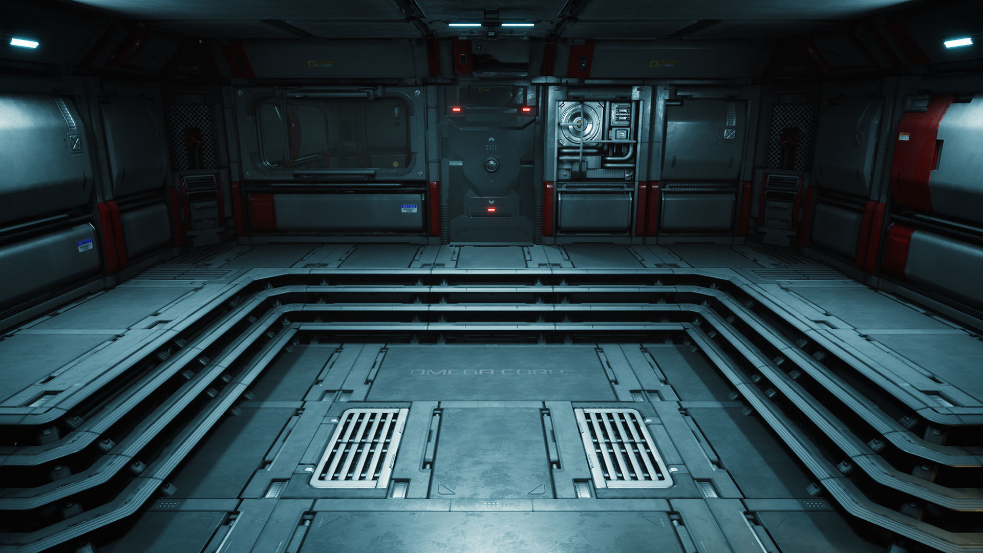 Omega - Sci-Fi Modular Environment Pack Low-poly 3D model_6