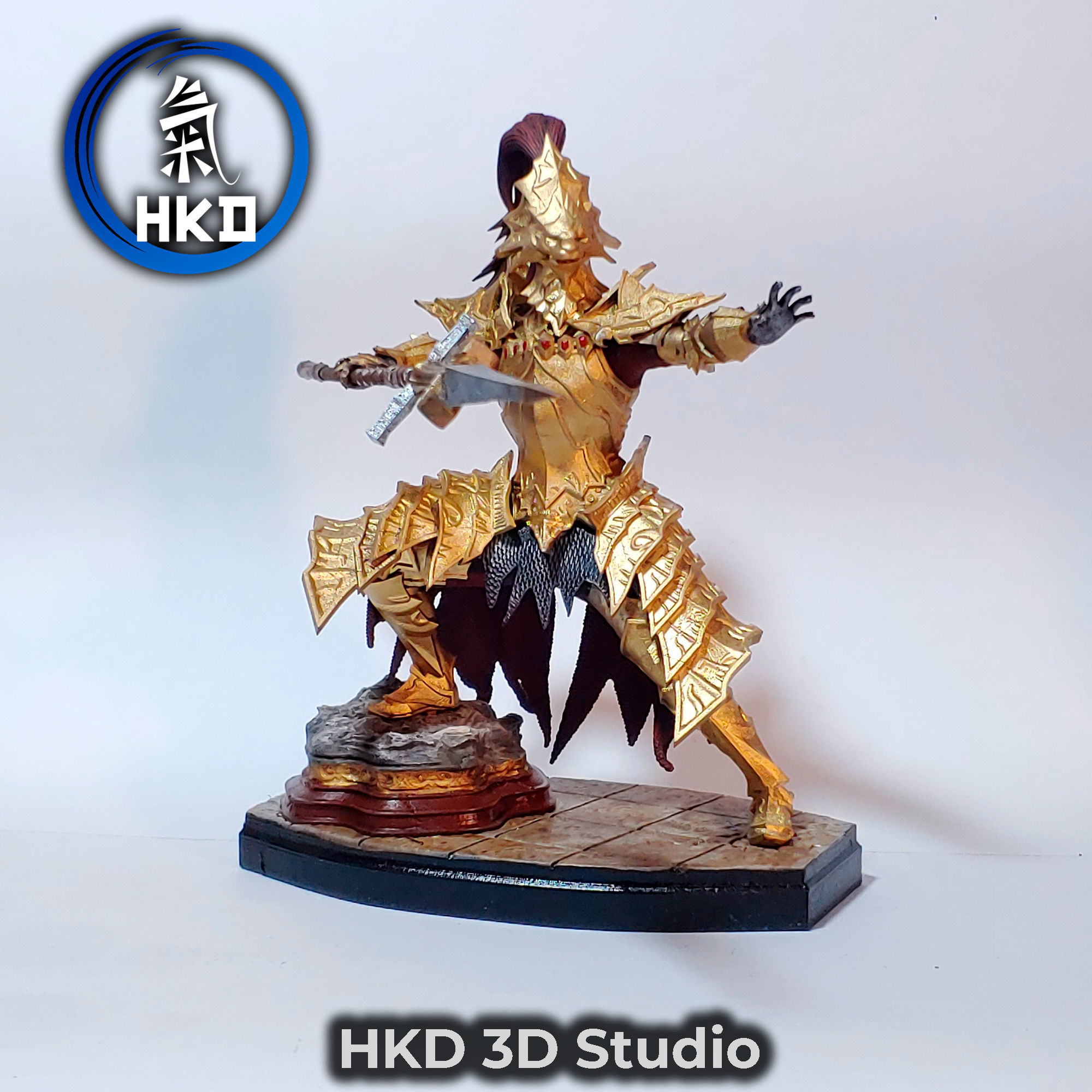 Ornstein Dragonslayer fan art - Dark souls 3D print model_1