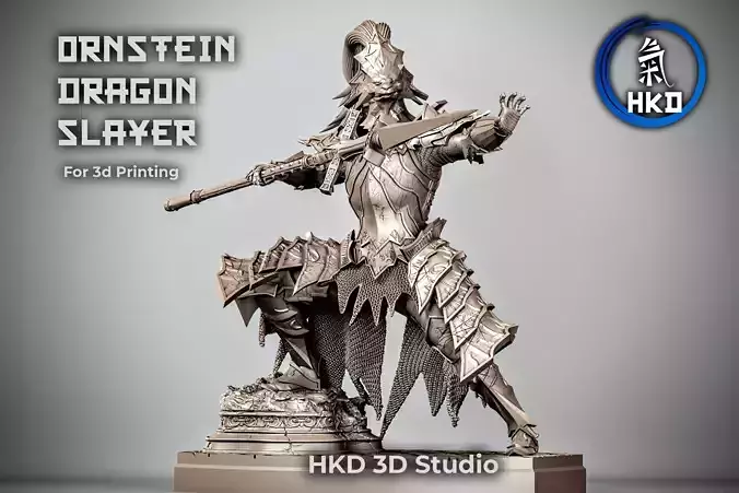 Ornstein Dragonslayer fan art - Dark souls 3D print model