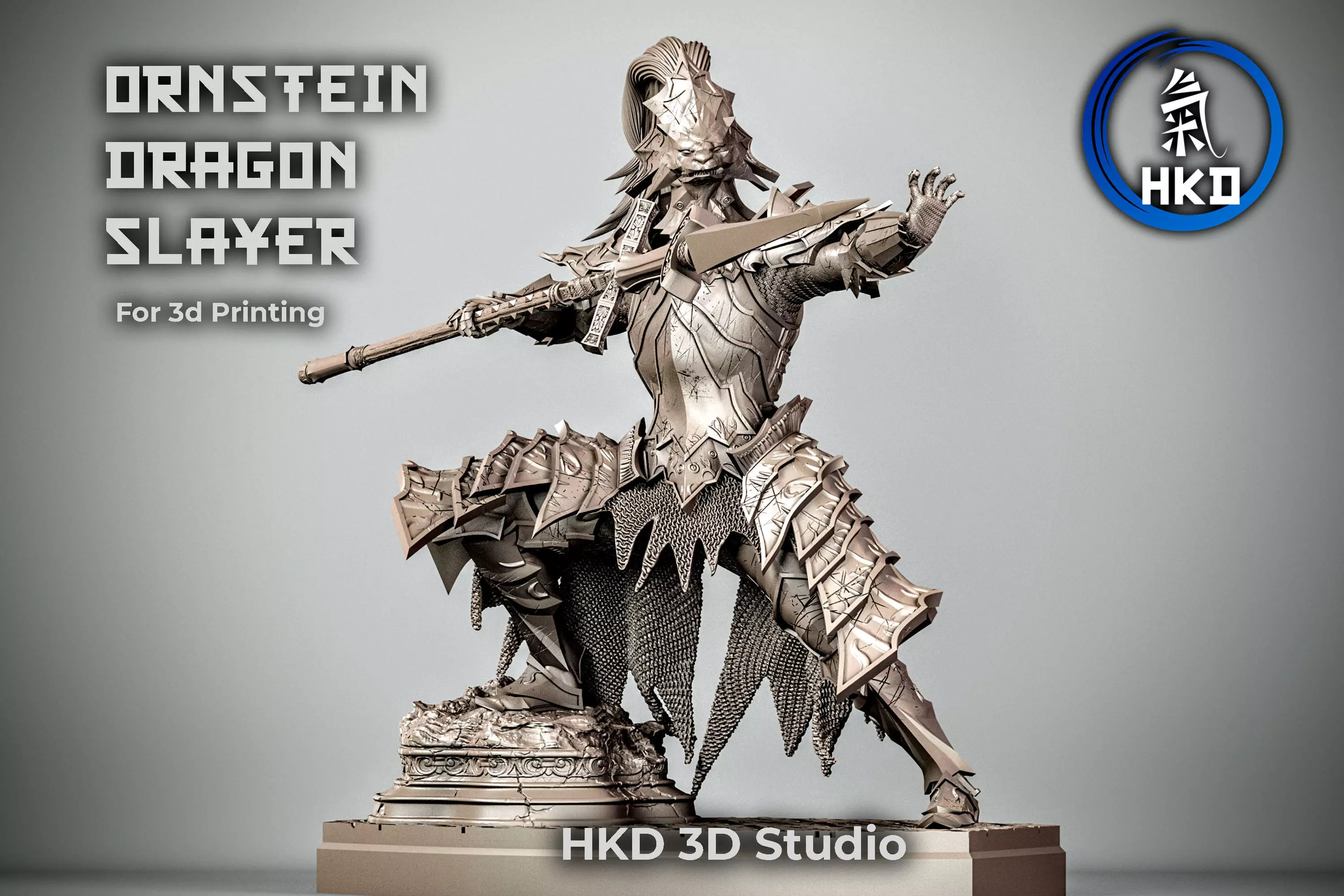 Ornstein Dragonslayer fan art - Dark souls 3D print model_0