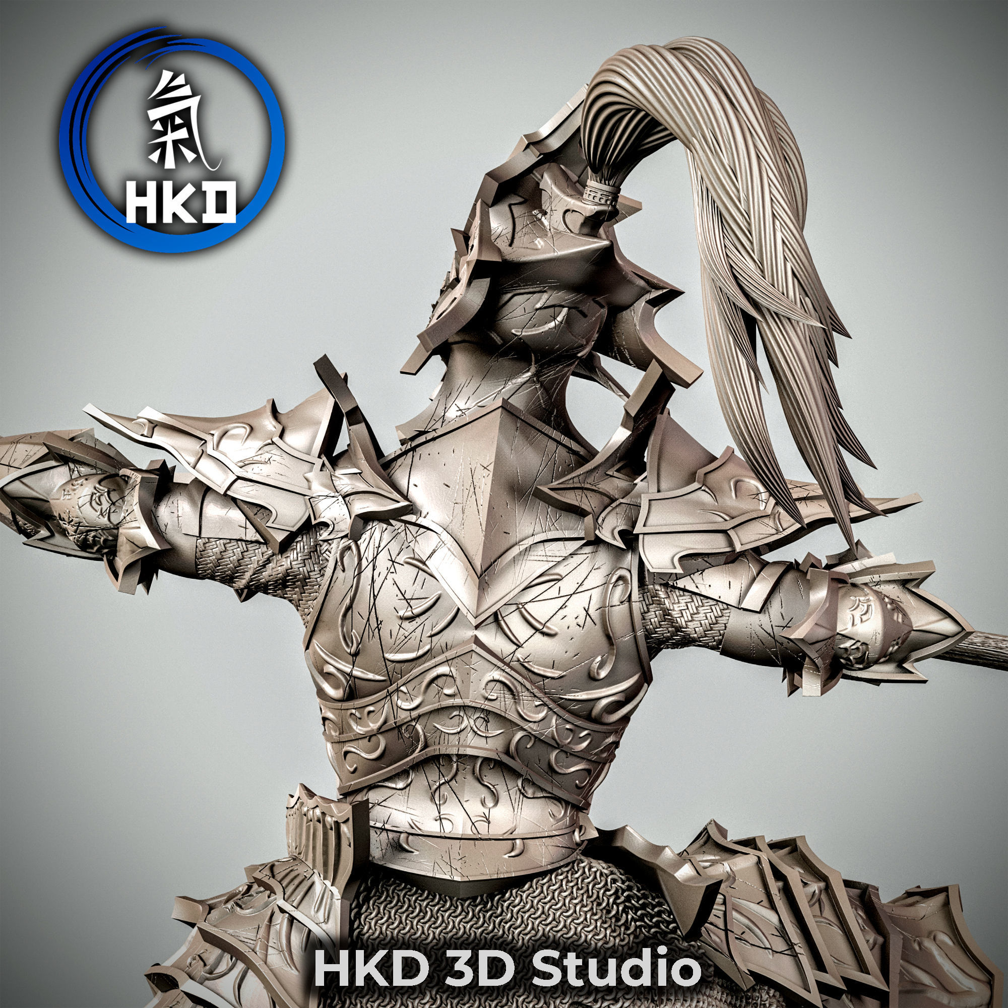 Ornstein Dragonslayer fan art - Dark souls 3D print model_8