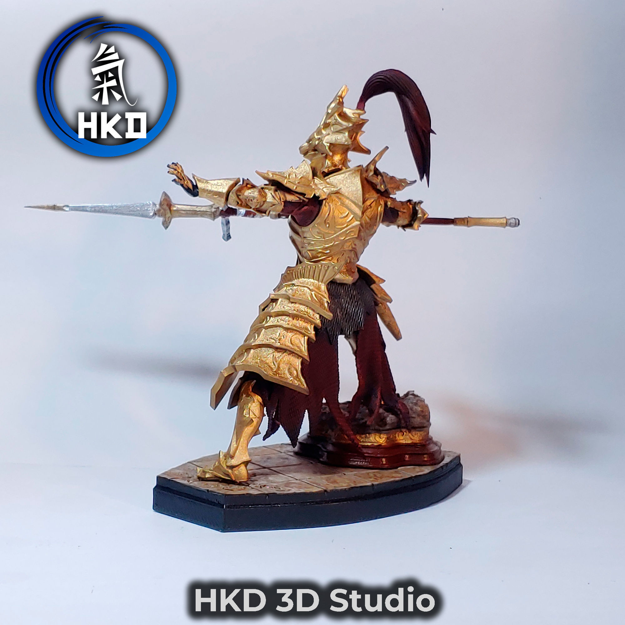 Ornstein Dragonslayer fan art - Dark souls 3D print model_4