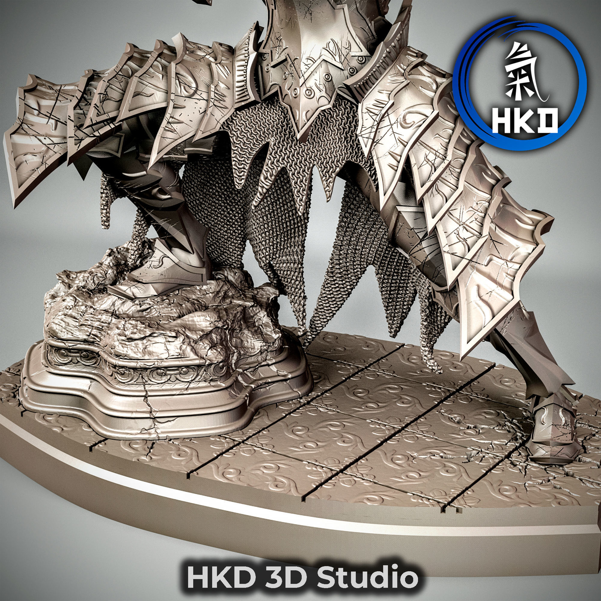 Ornstein Dragonslayer fan art - Dark souls 3D print model_3