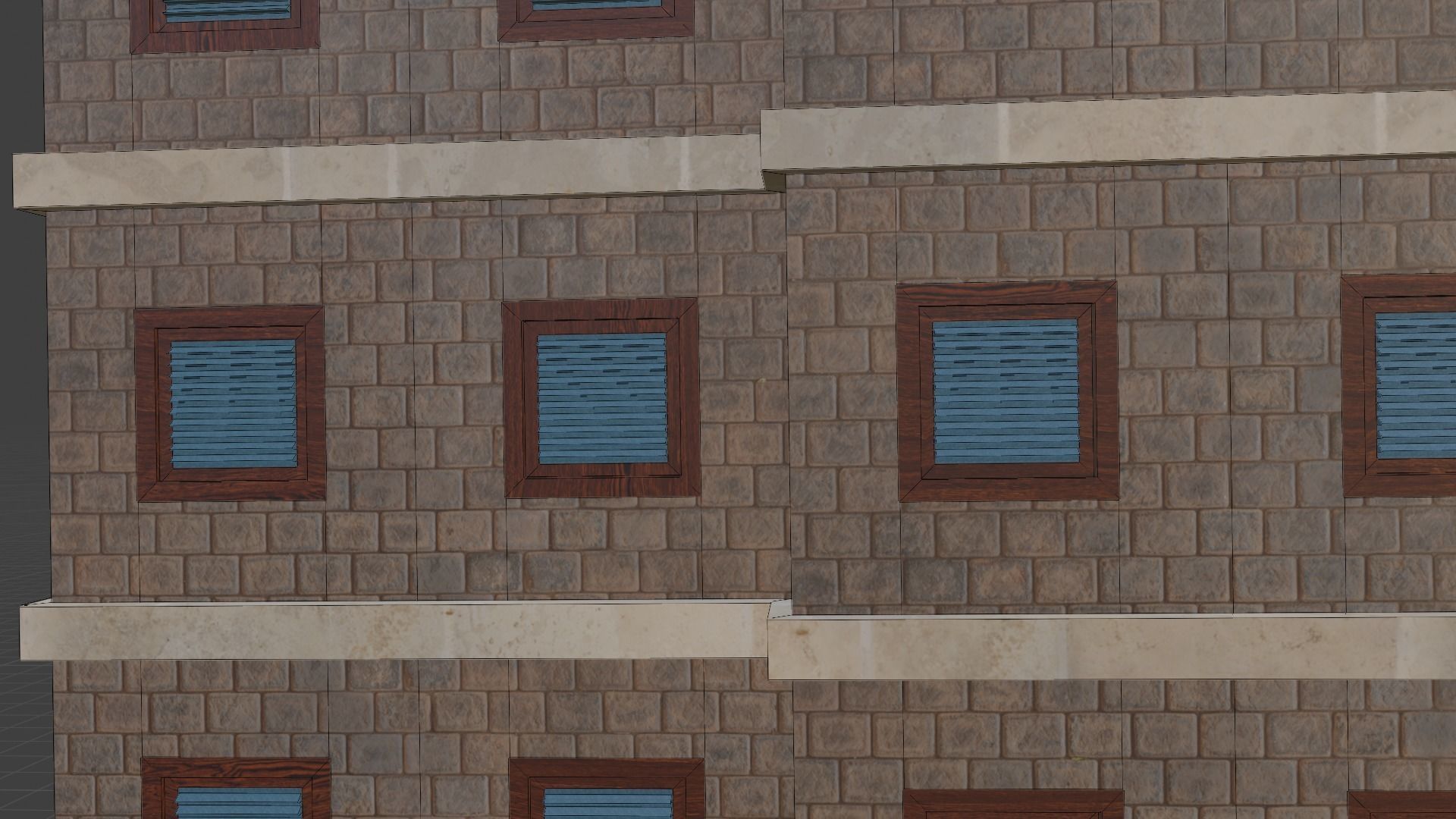 House Model 13 Low-poly 3D model_15