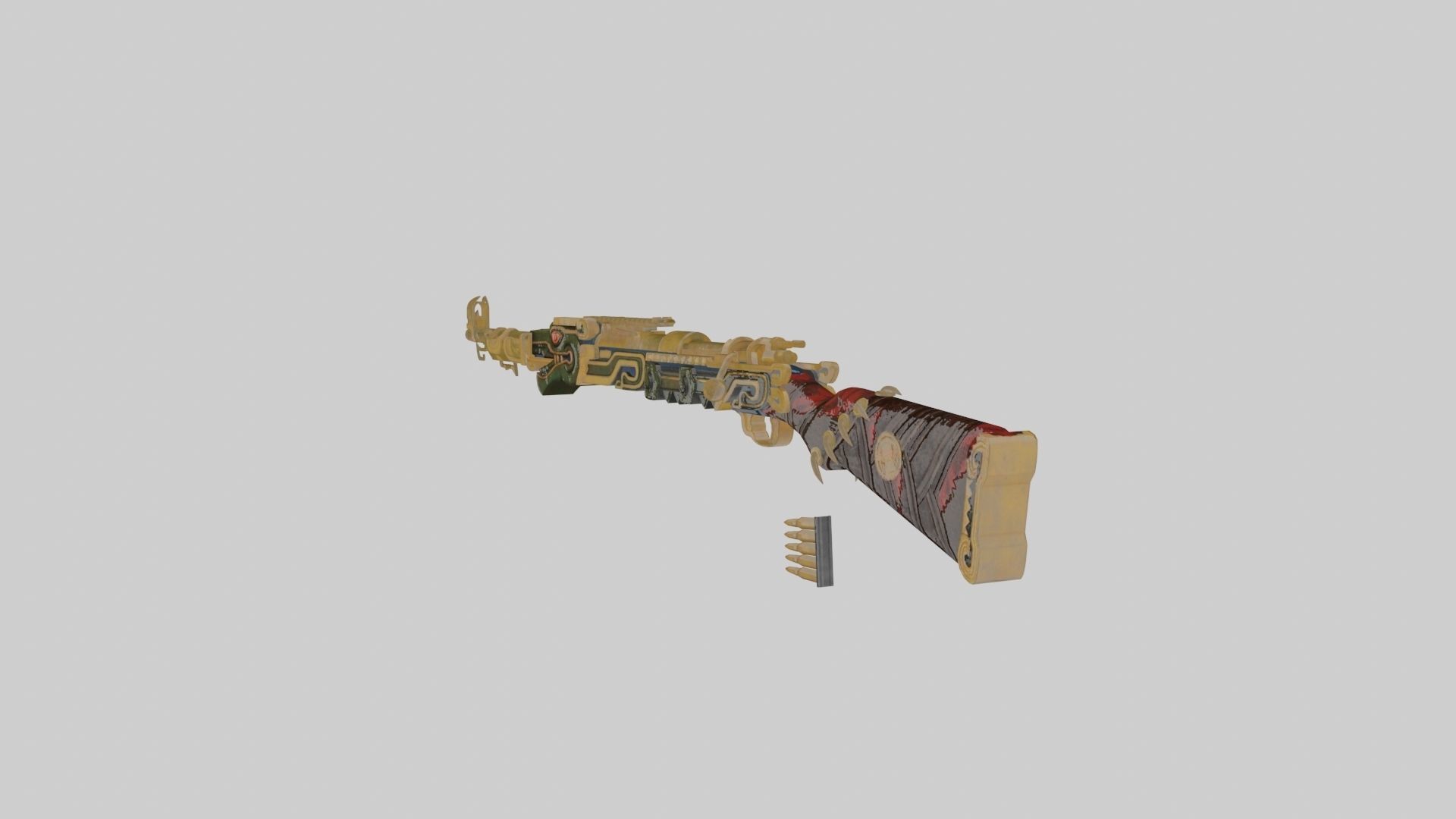 KuKulKan Fury - Kar89K 3D model_4