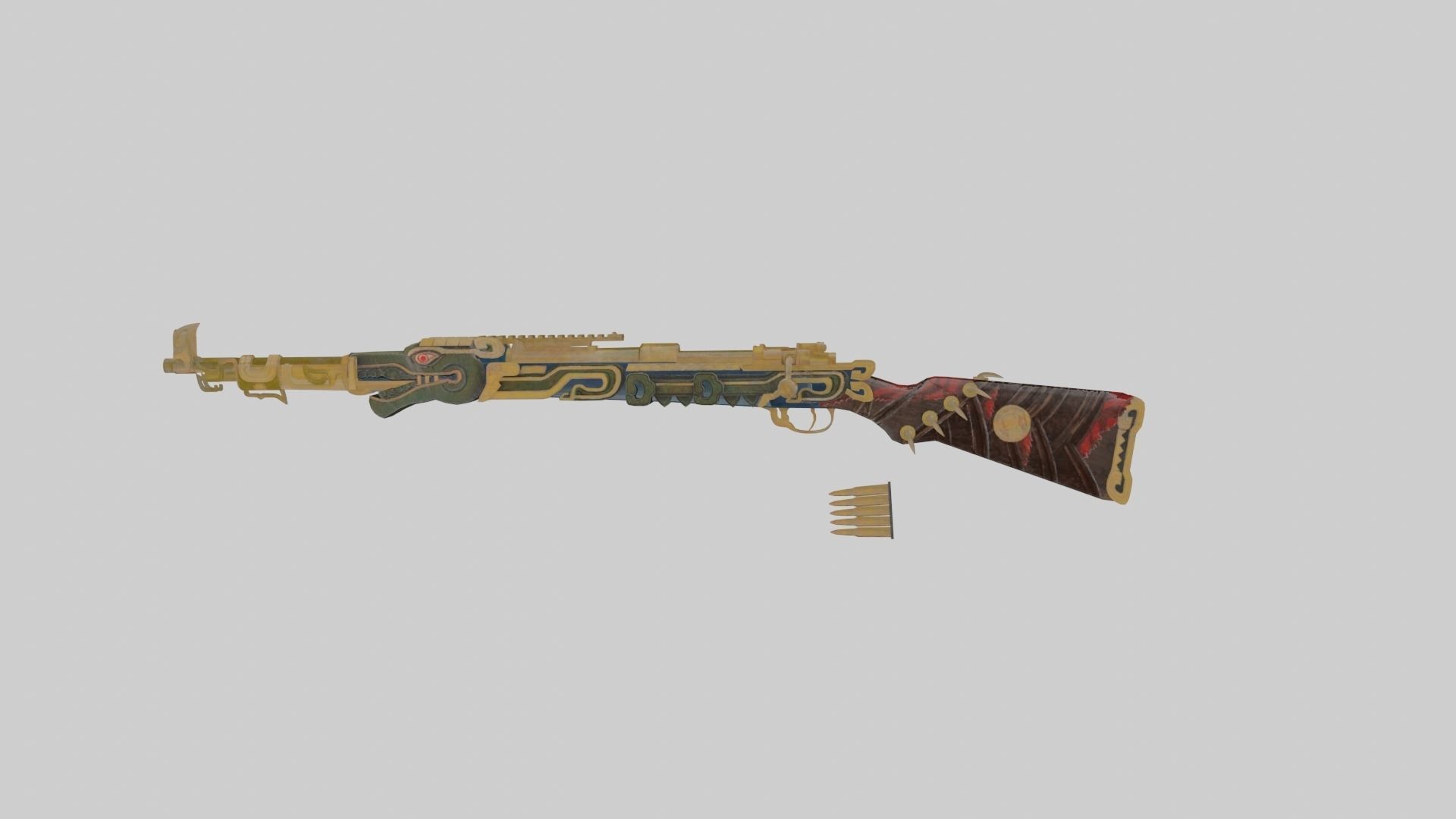KuKulKan Fury - Kar89K 3D model_1