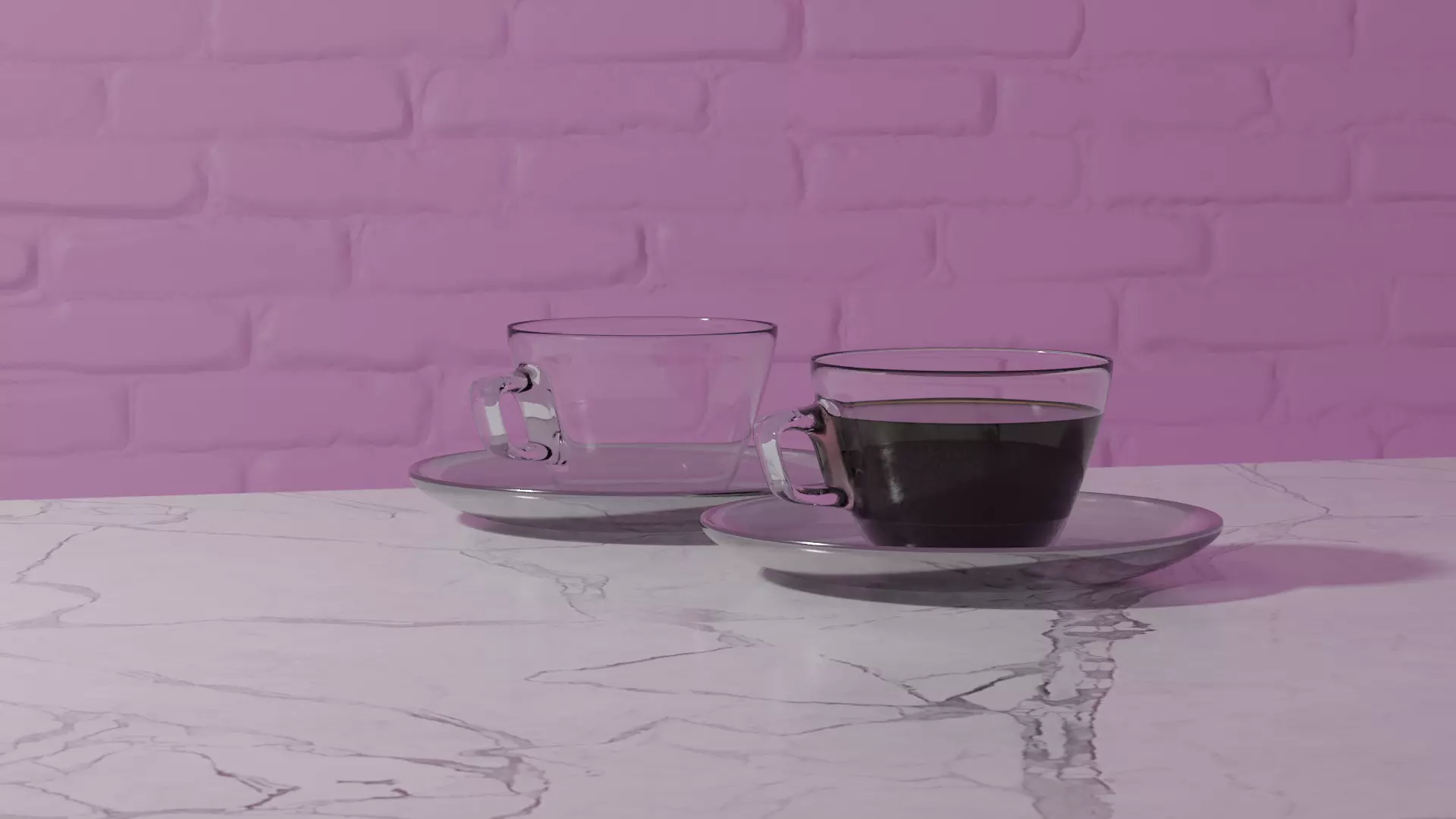 Cup of tea 3D model_0
