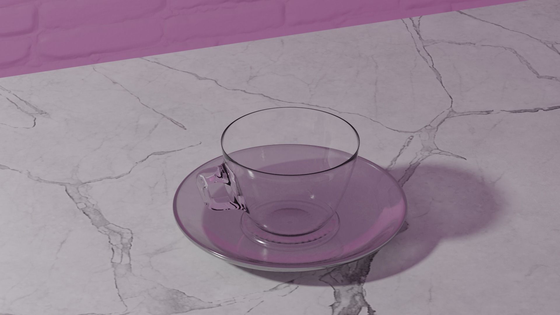 Cup of tea 3D model_2