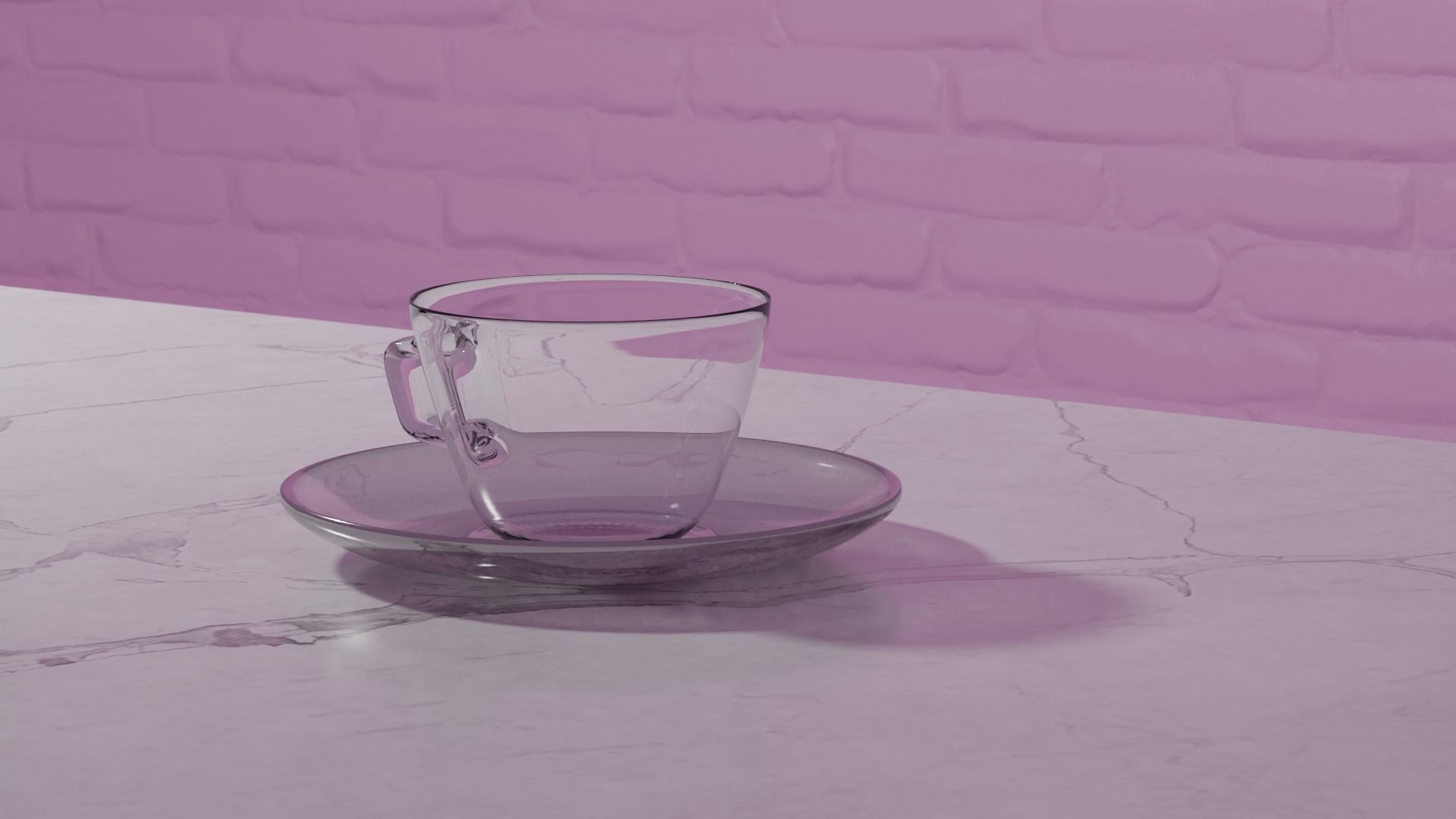 Cup of tea 3D model_4