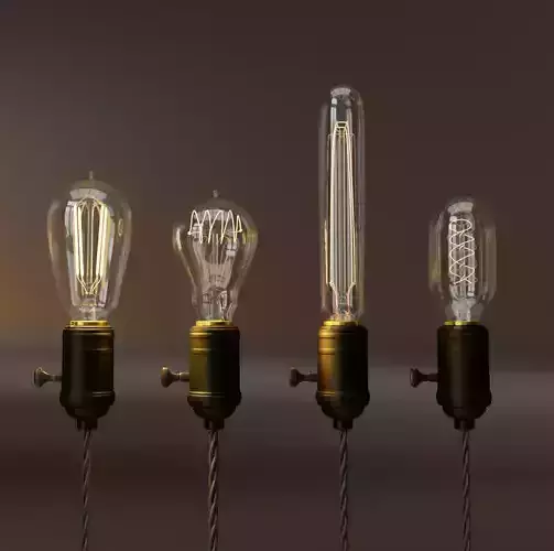 Stylized lamp lamp for 3d visualization of interiors 3D model