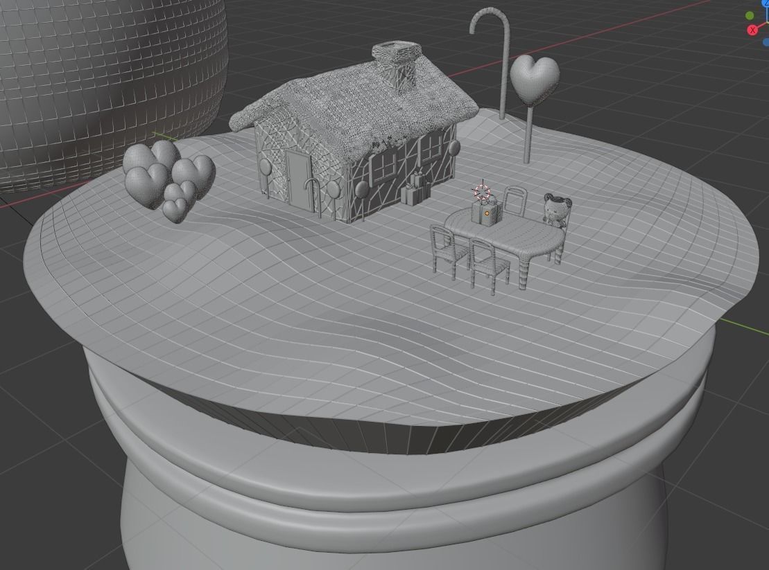 cristal ball- candy world 3D model_2