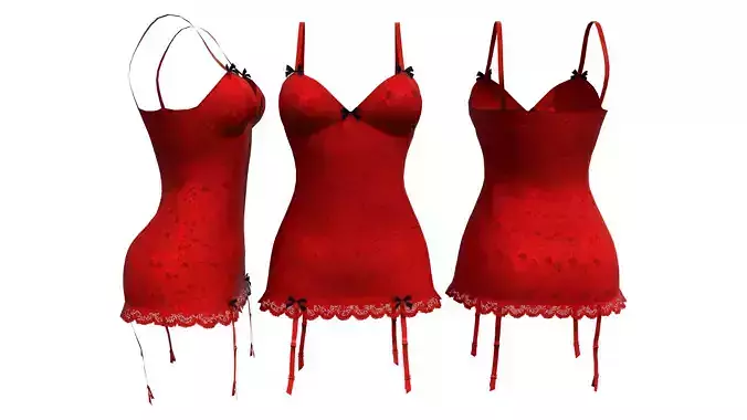 Cami Lingerie with Garters