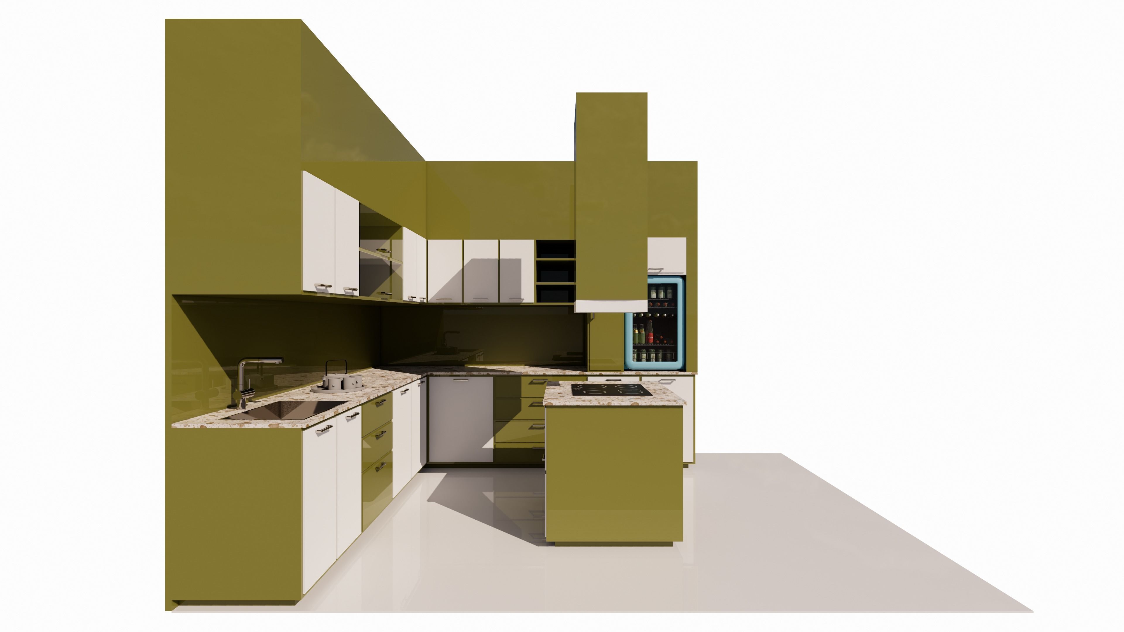 KITCHEN DESIGN  3D model_8