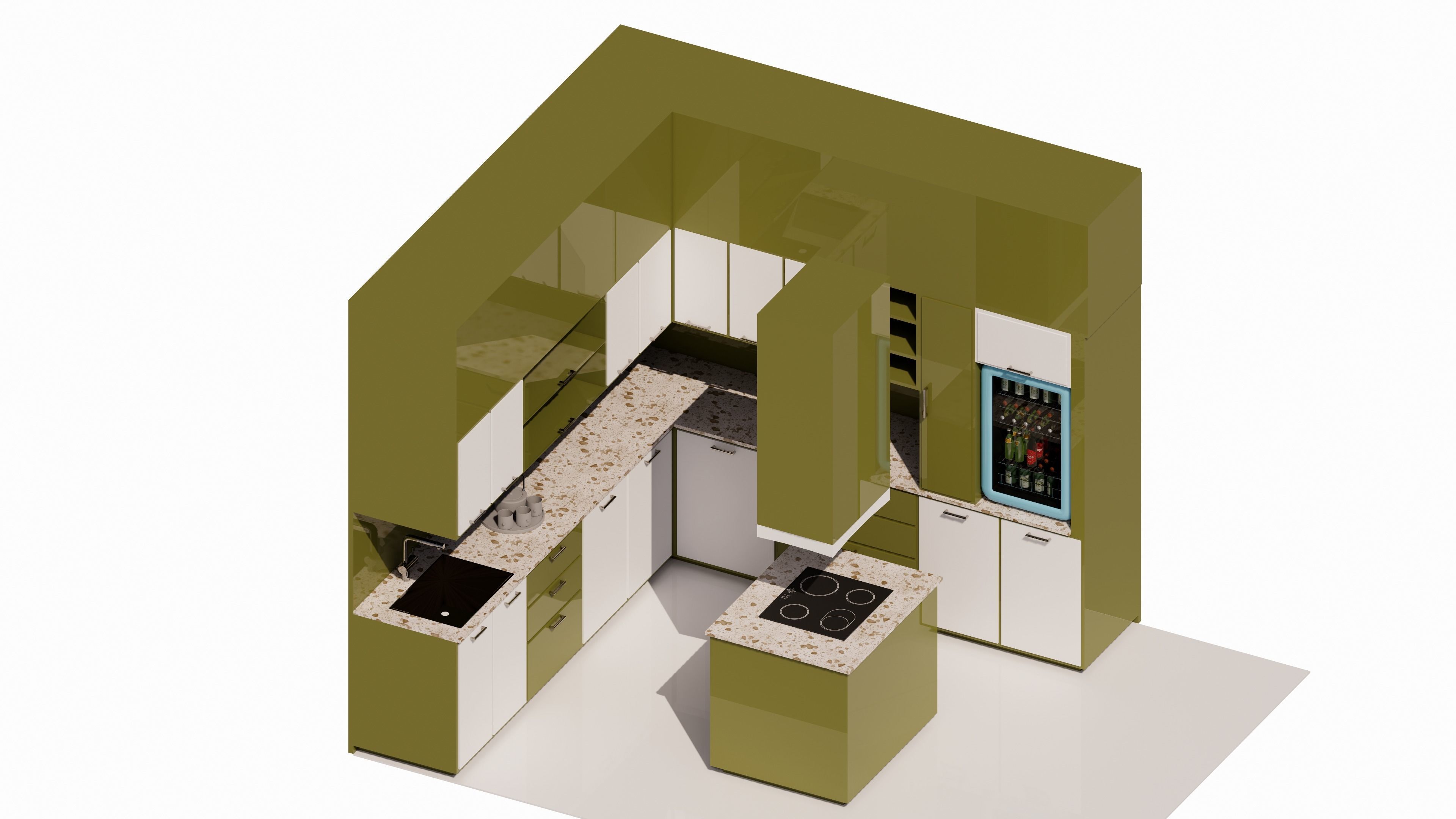 KITCHEN DESIGN  3D model_3