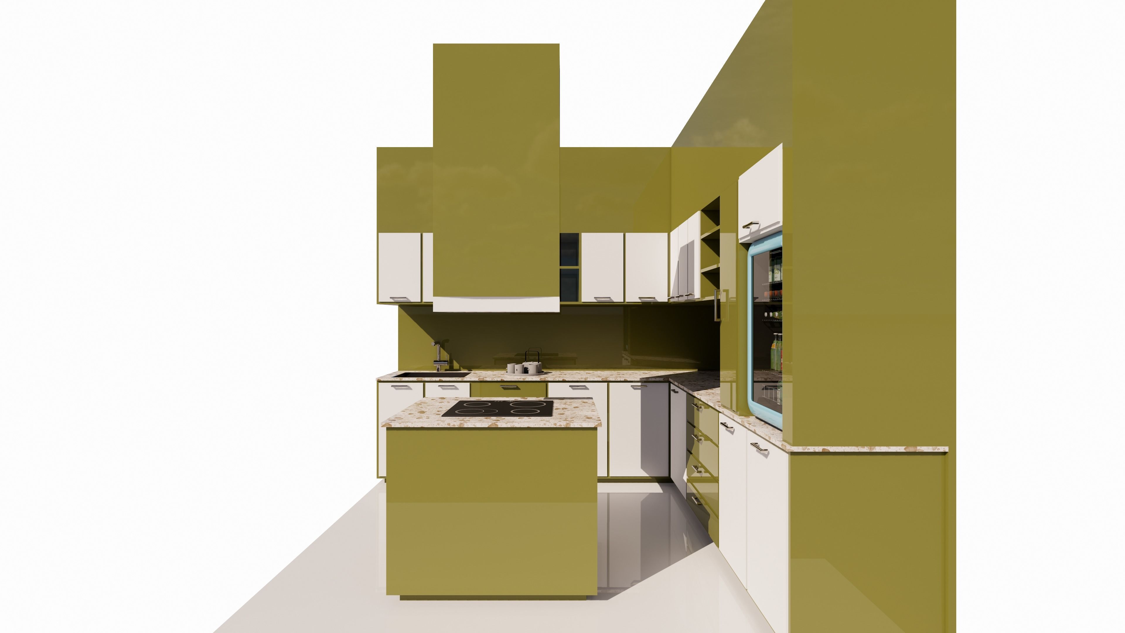 KITCHEN DESIGN  3D model_7