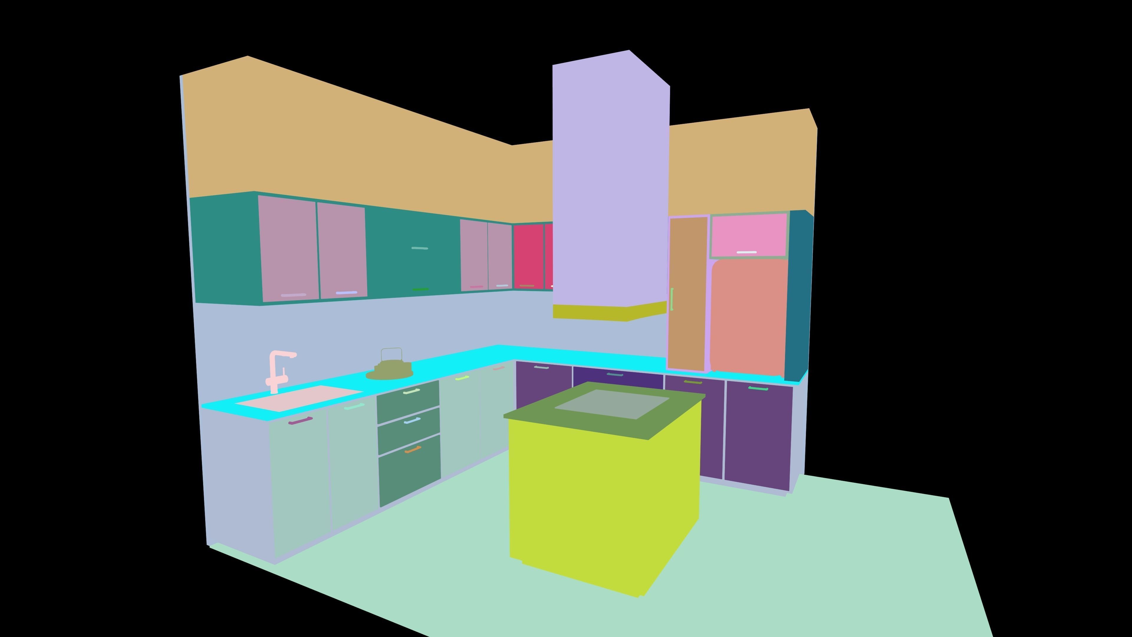 KITCHEN DESIGN  3D model_19
