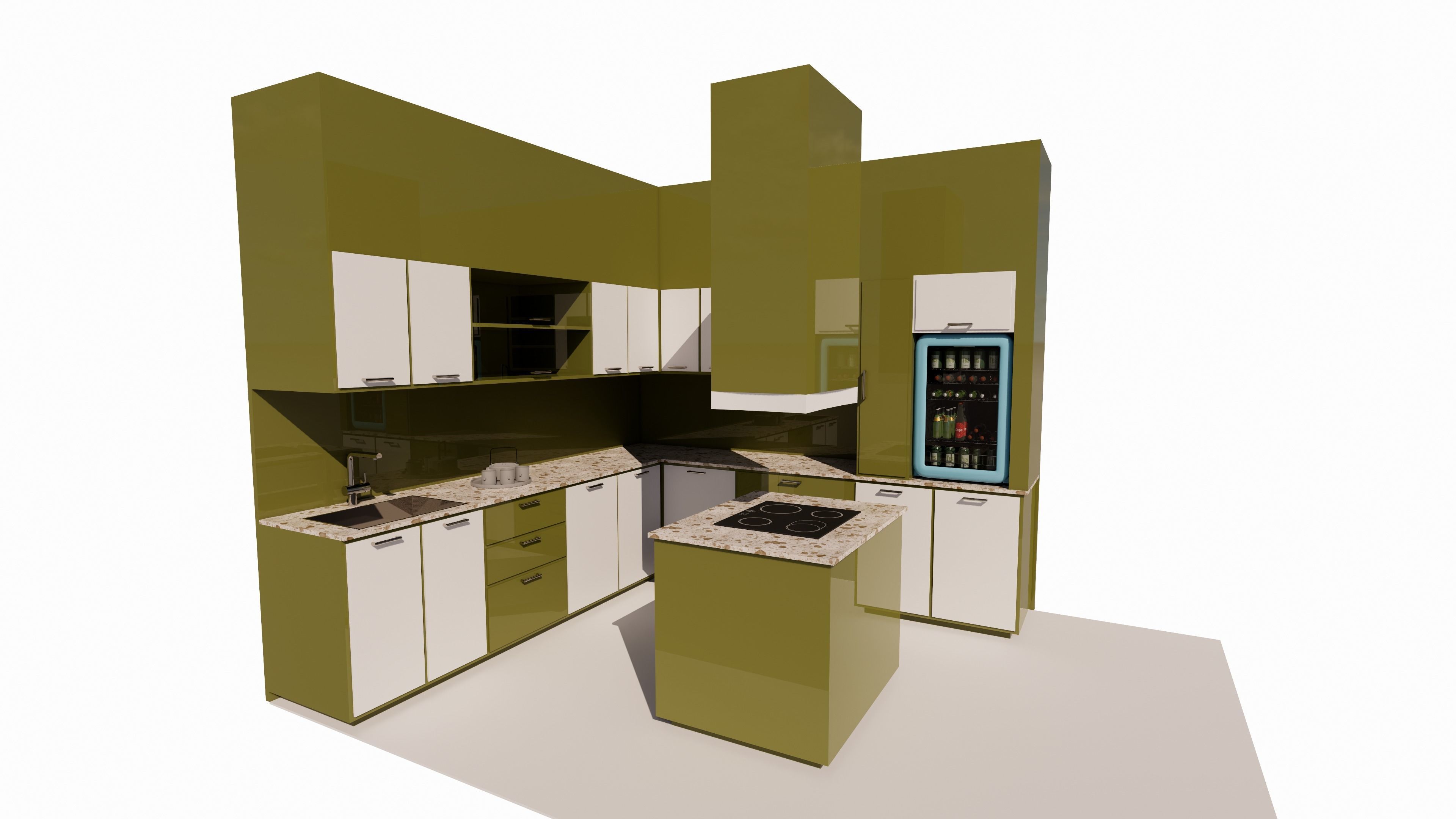 KITCHEN DESIGN  3D model_6