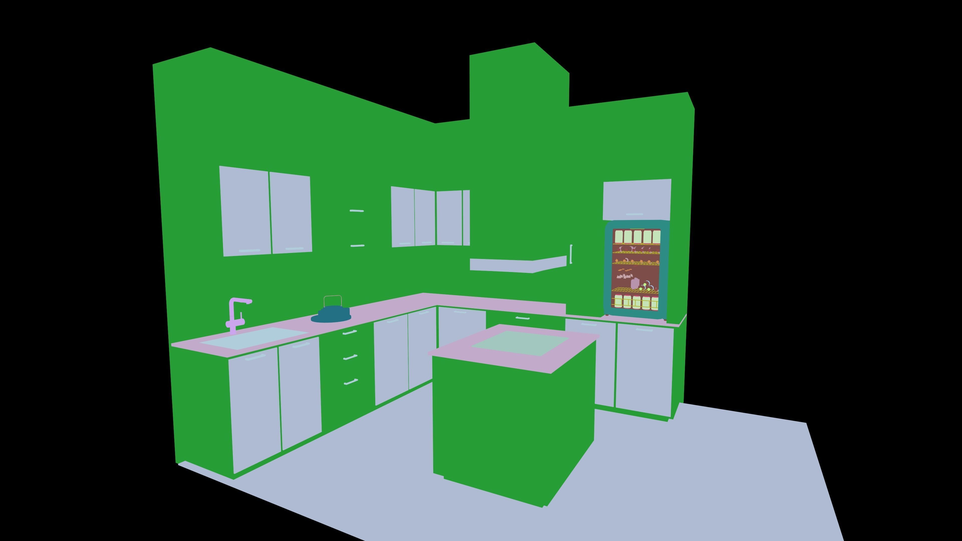 KITCHEN DESIGN  3D model_20