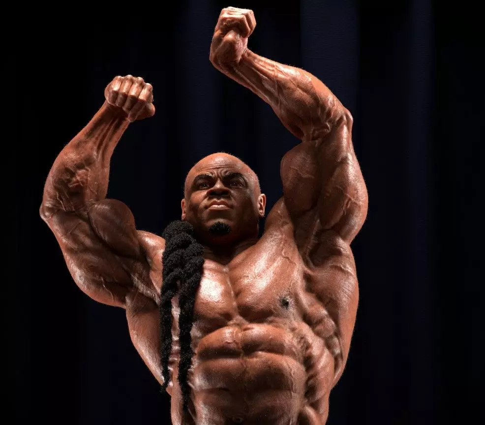 Kai Green Bodybuilder 3D print model