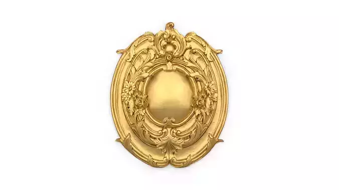 Classic decor ornament 64 3D model