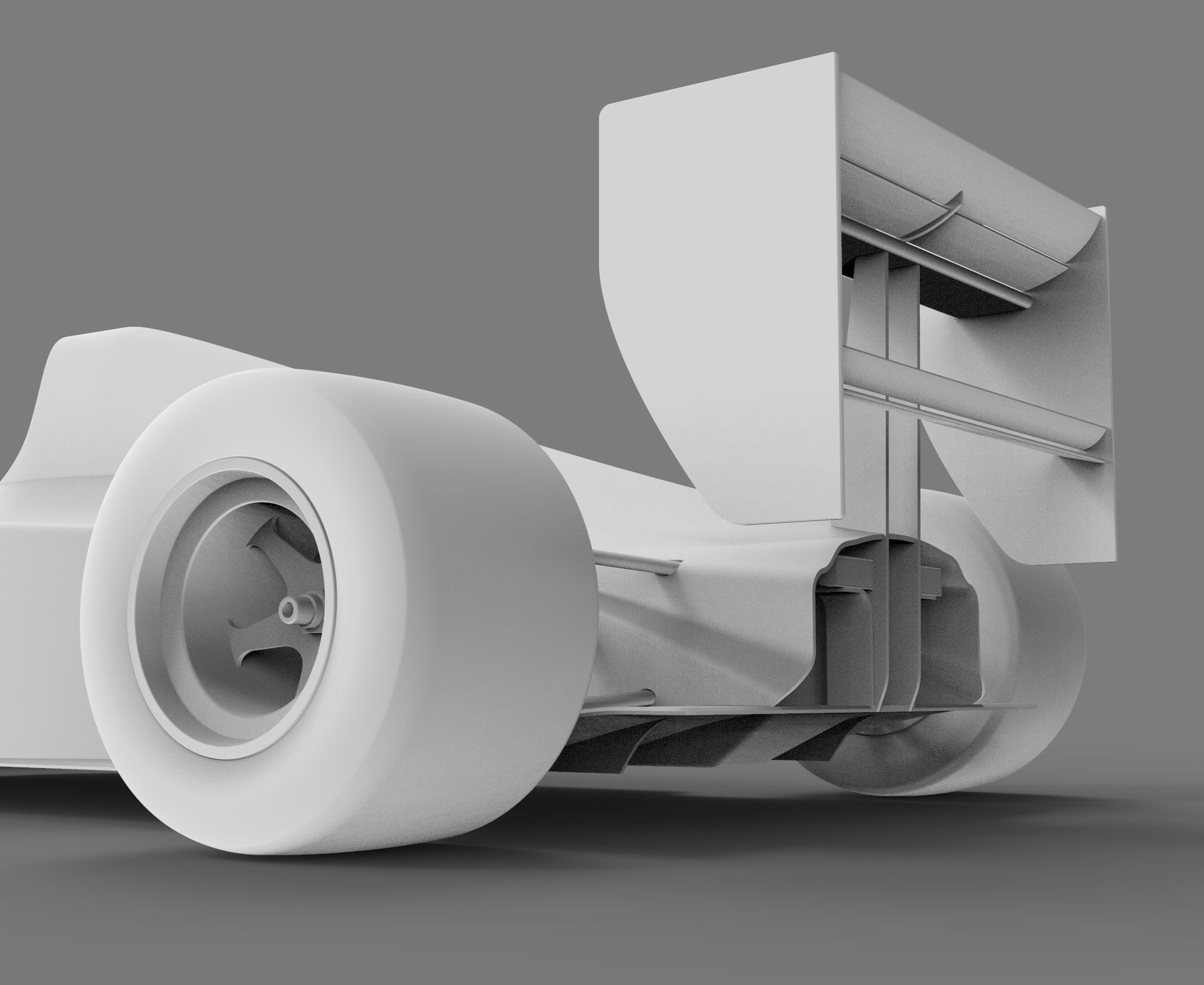Formula 1 racing car 3D model_23
