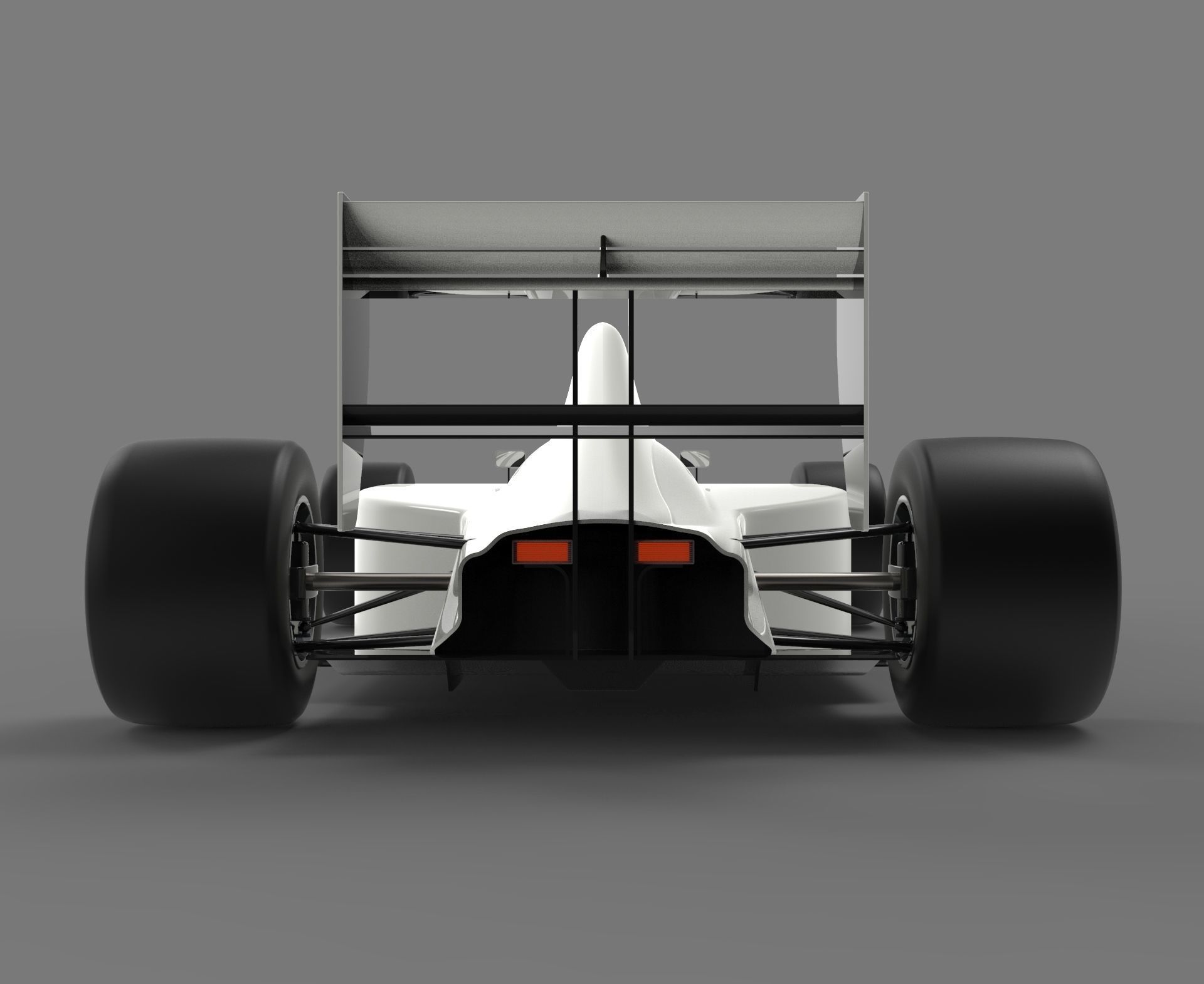Formula 1 racing car 3D model_16