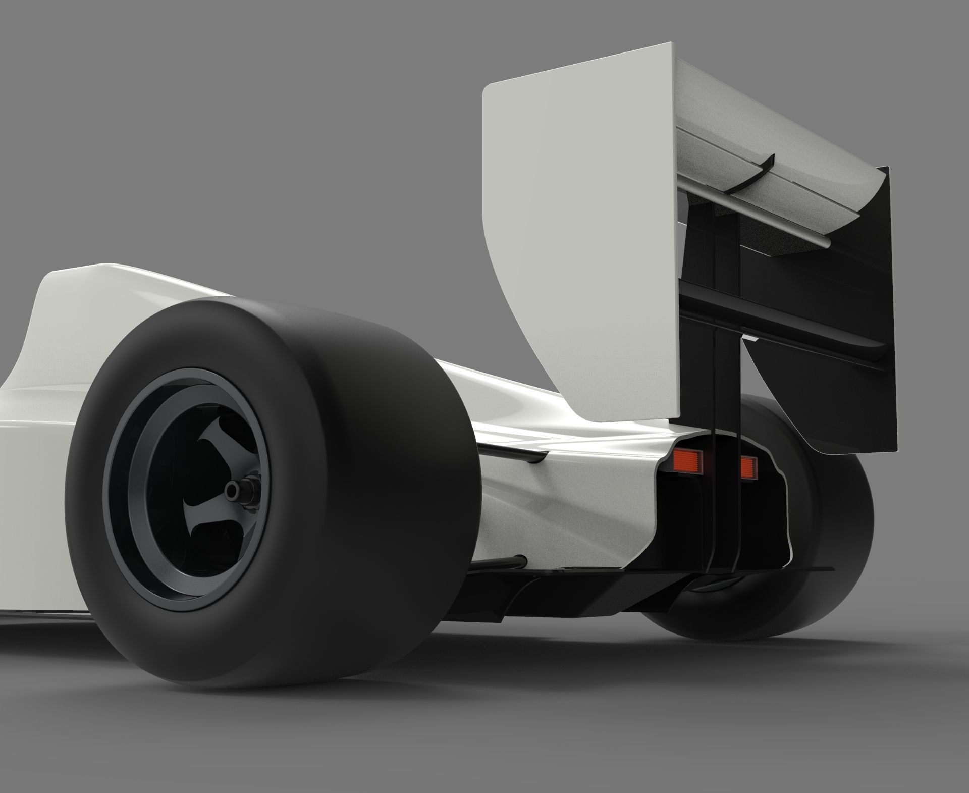 Formula 1 racing car 3D model_22