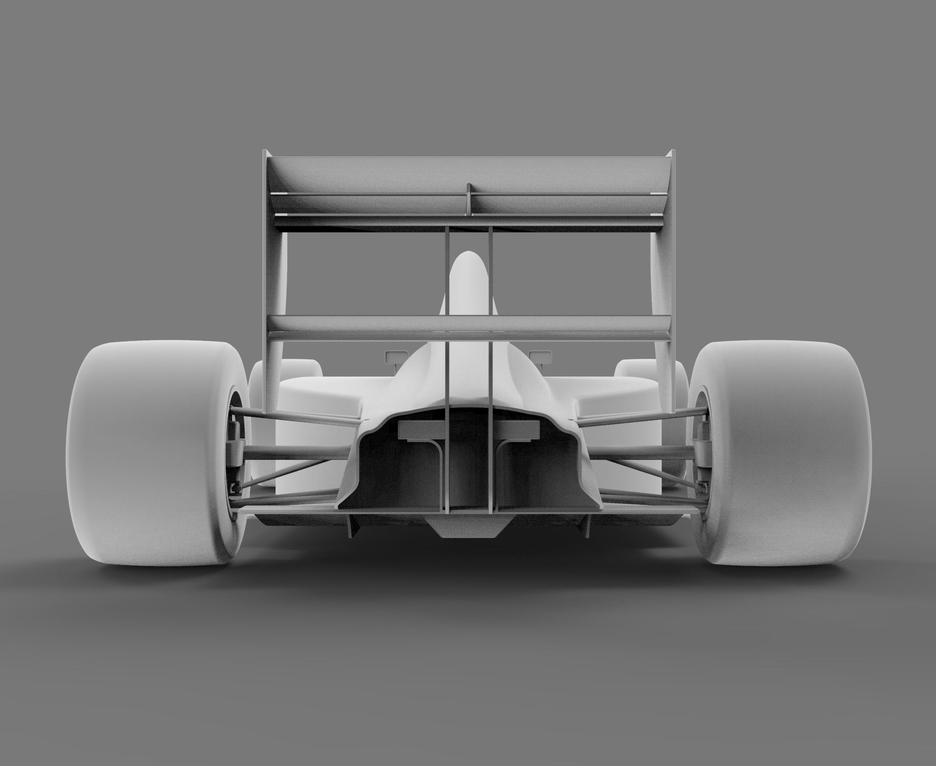 Formula 1 racing car 3D model_17