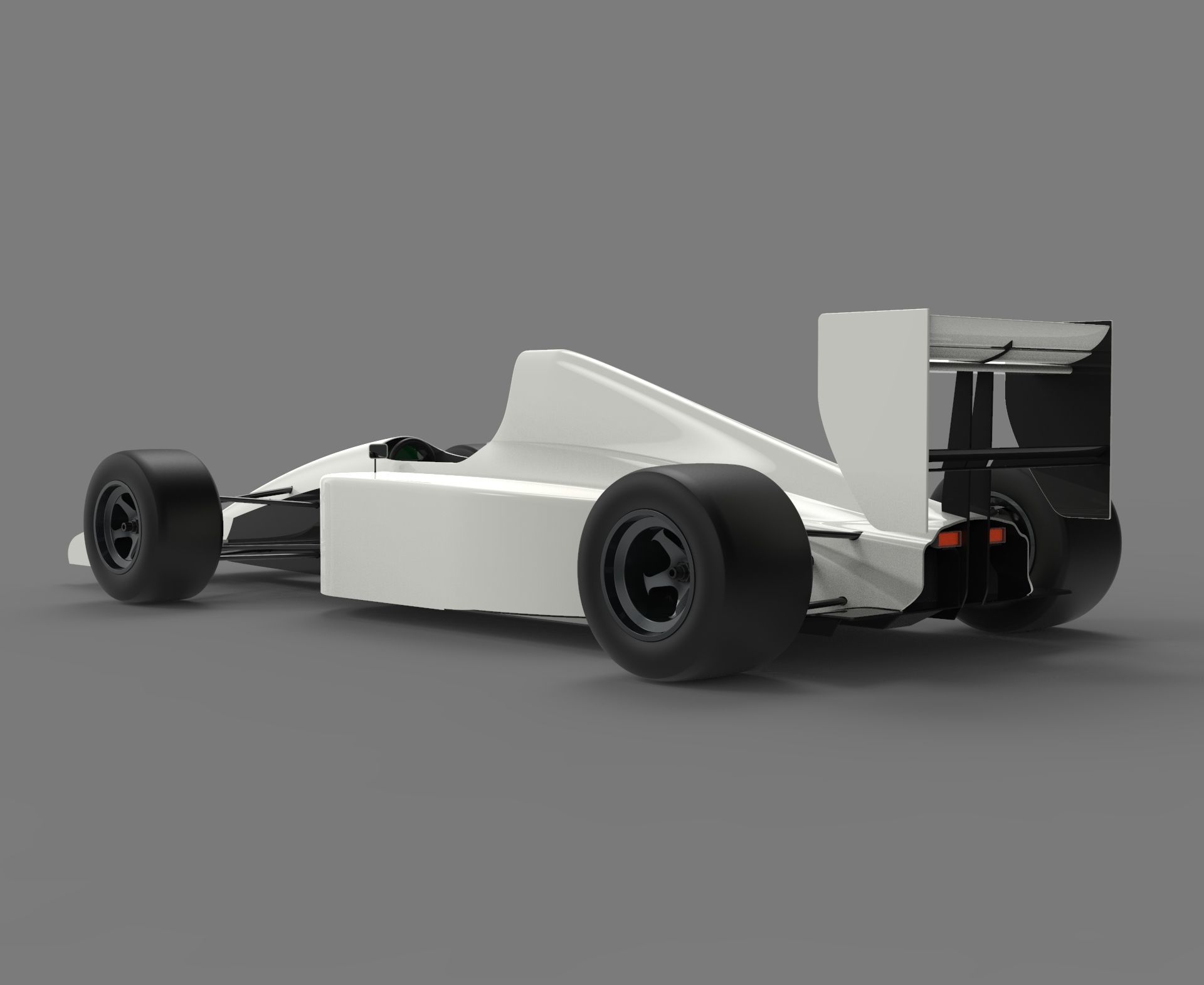 Formula 1 racing car 3D model_6