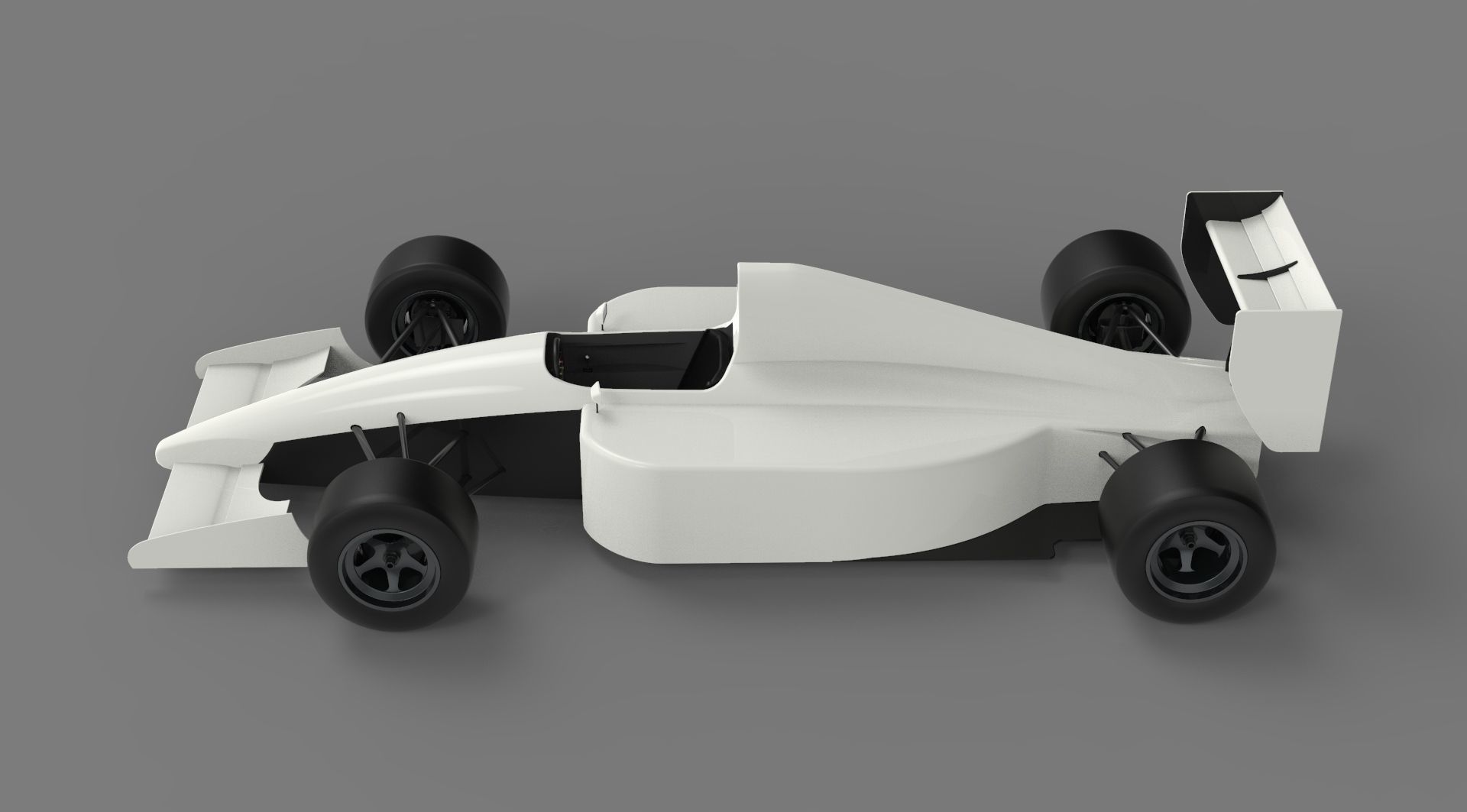 Formula 1 racing car 3D model_26
