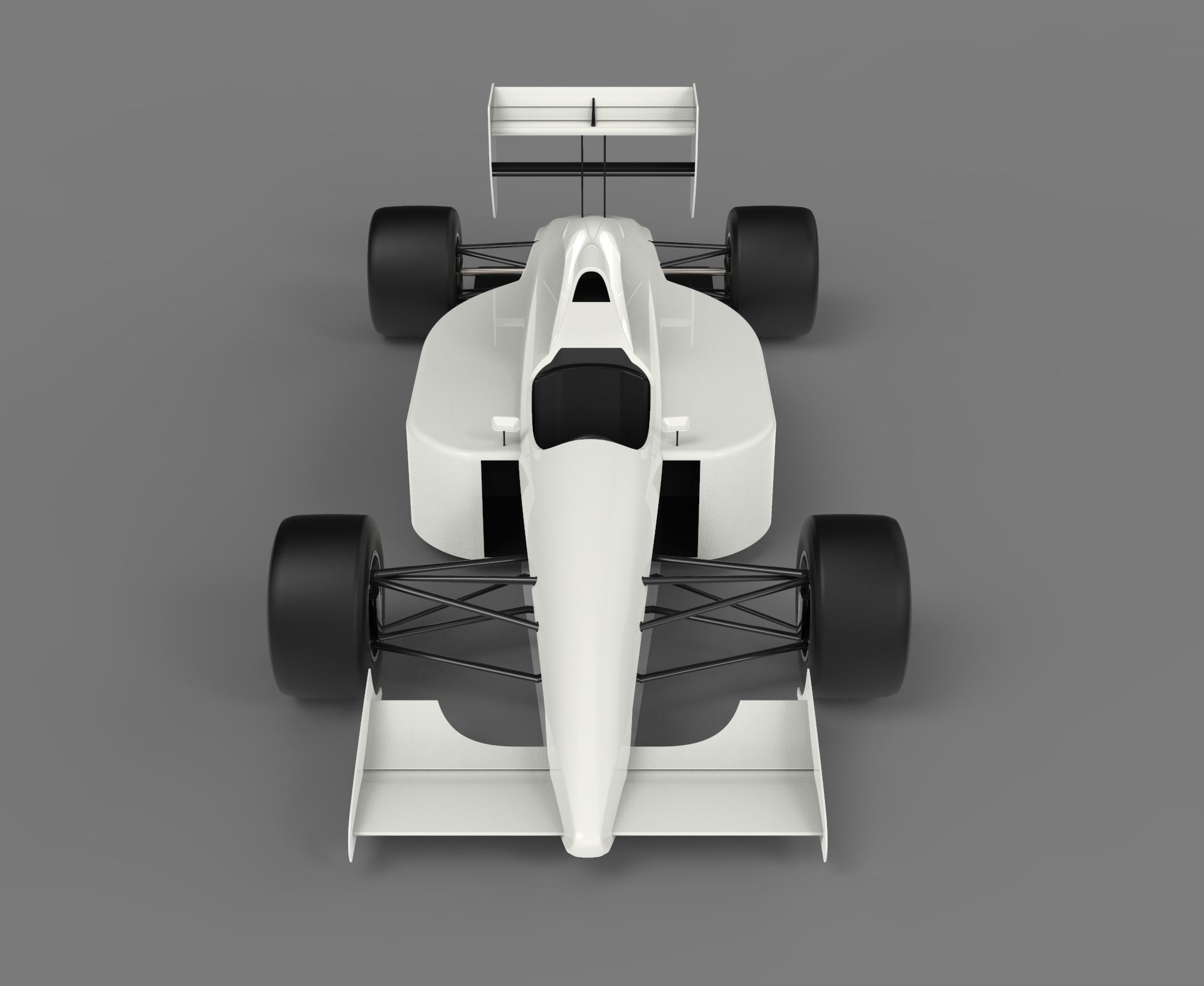 Formula 1 racing car 3D model_14