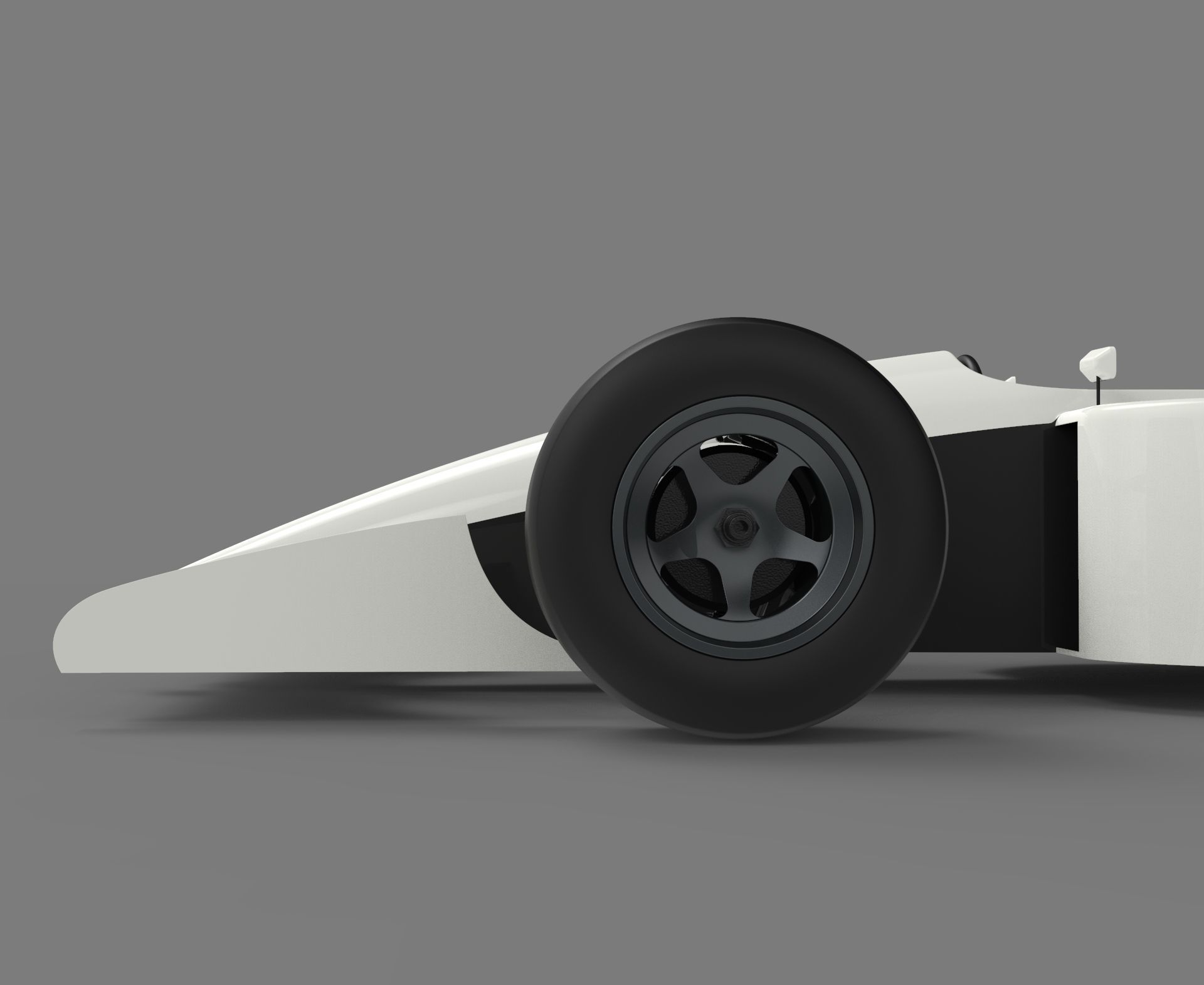 Formula 1 racing car 3D model_20