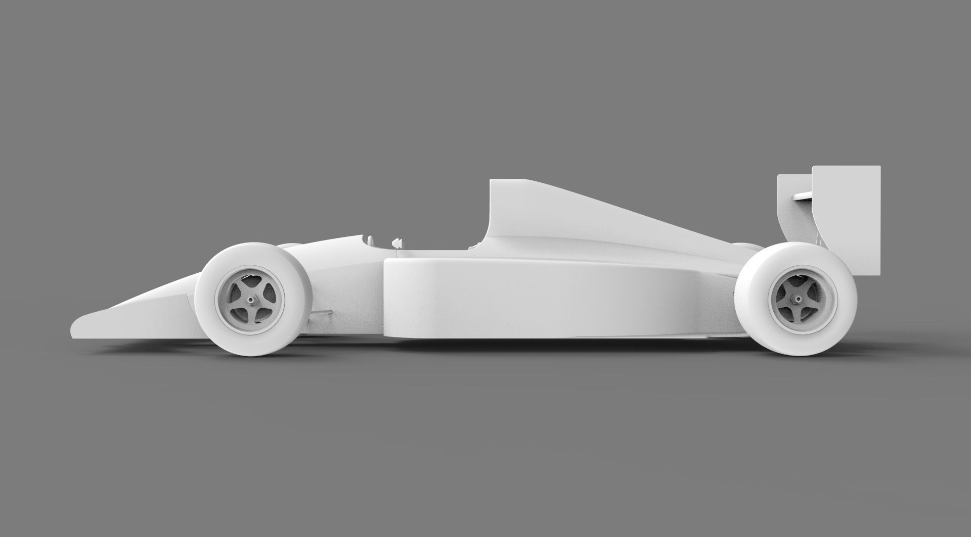 Formula 1 racing car 3D model_25