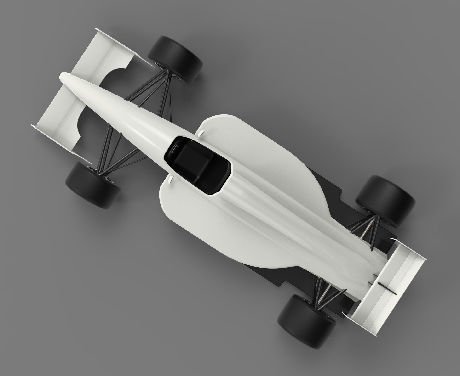 Formula 1 racing car 3D model_12
