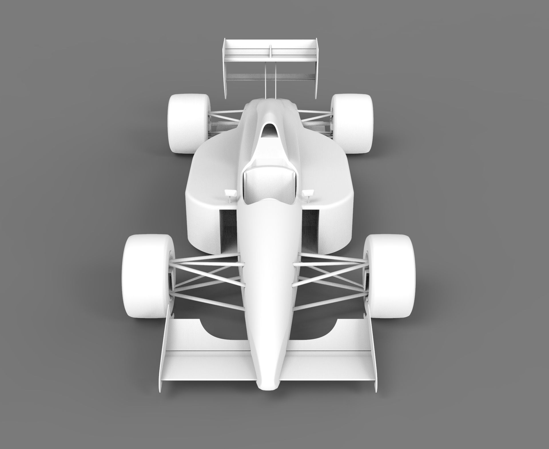 Formula 1 racing car 3D model_15