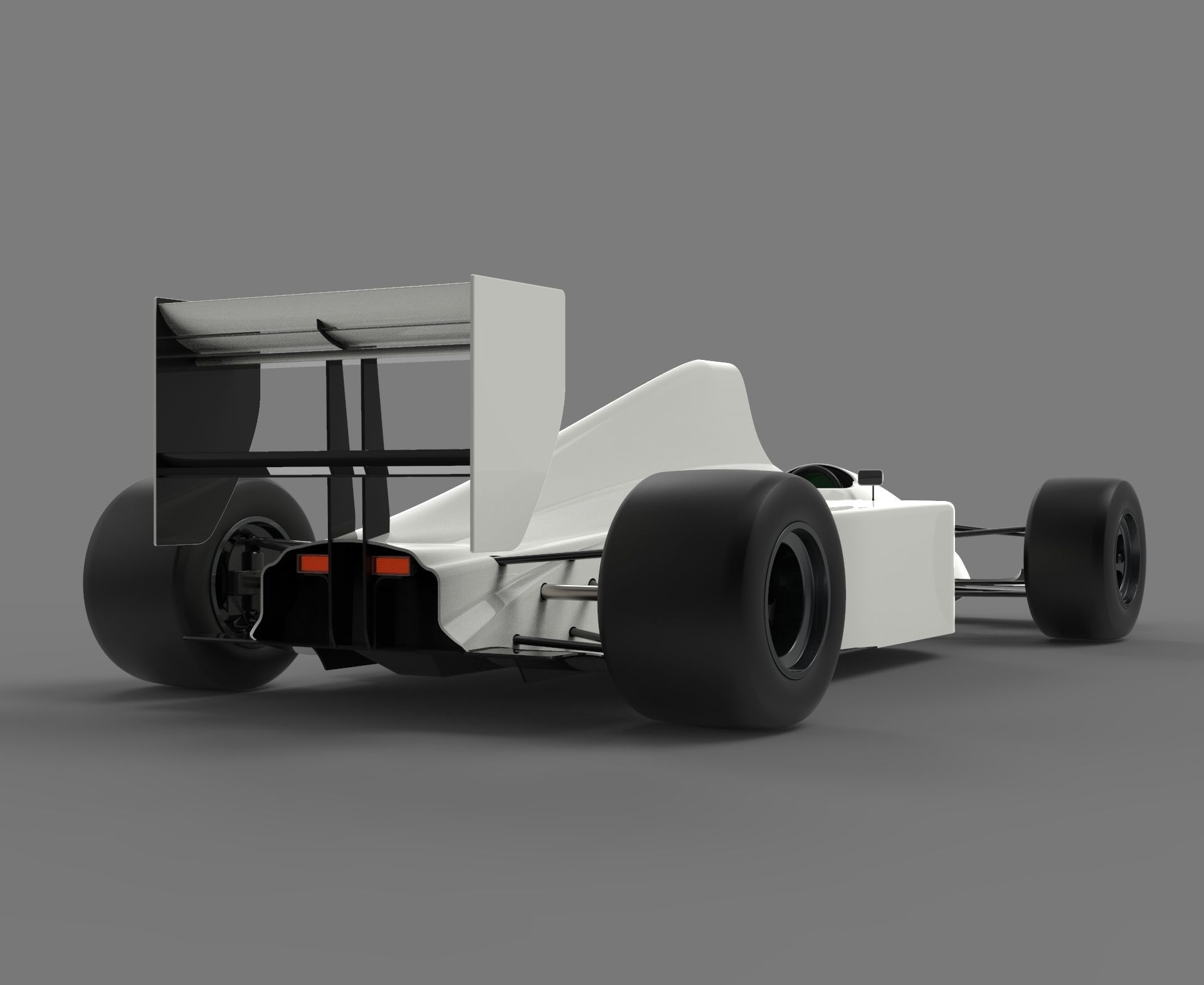Formula 1 racing car 3D model_8